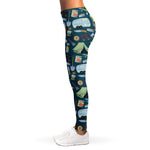 Camping Equipment Pattern Print Women's Leggings