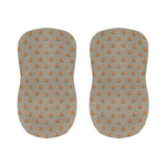 Camping Fire Pattern Print Bar Stool Covers