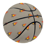 Camping Fire Pattern Print Basketball