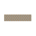 Camping Fire Pattern Print Bed Runner