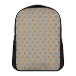 Camping Fire Pattern Print Casual Backpack