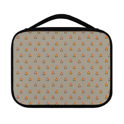 Camping Fire Pattern Print Classic Bible Case