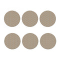 Camping Fire Pattern Print Coaster Set
