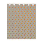 Camping Fire Pattern Print Curtain