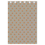 Camping Fire Pattern Print Curtain