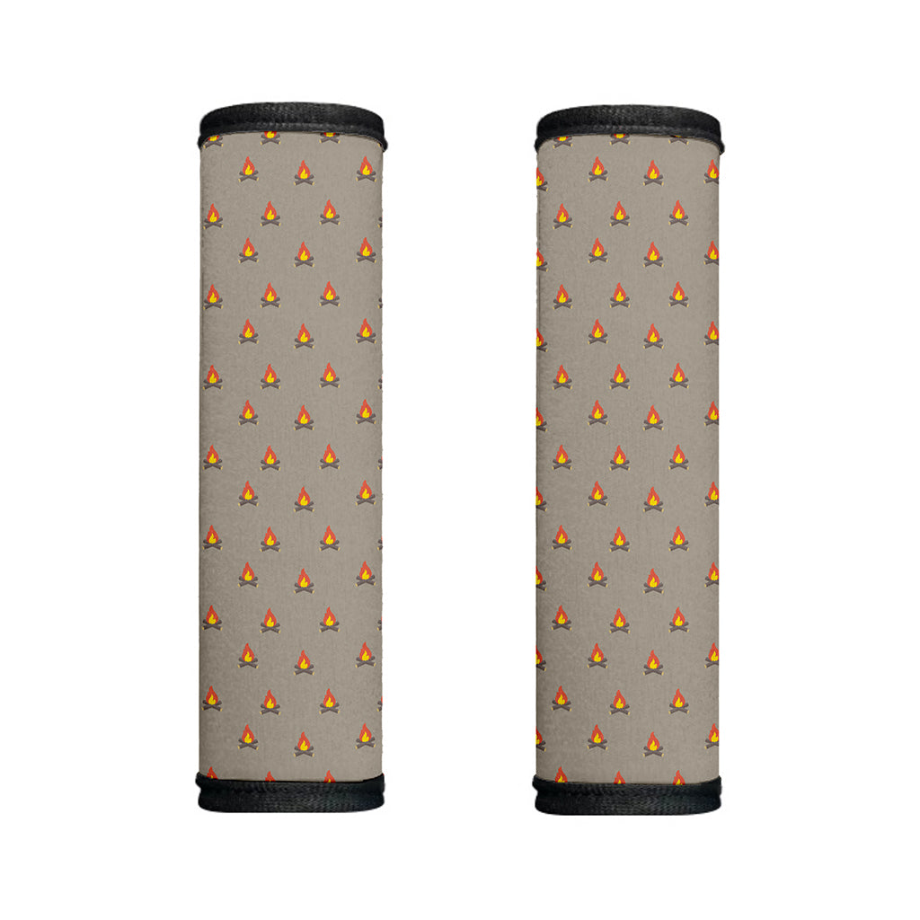 Camping Fire Pattern Print Handle Covers