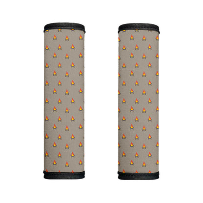Camping Fire Pattern Print Handle Covers