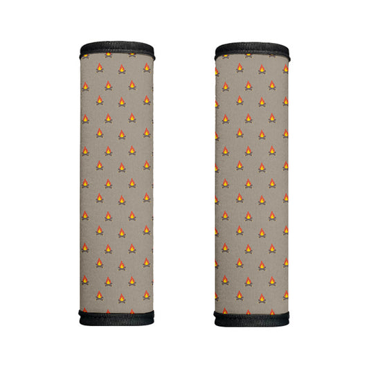 Camping Fire Pattern Print Handle Covers