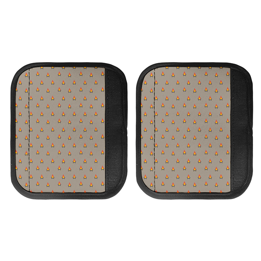 Camping Fire Pattern Print Handle Covers