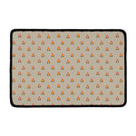 Camping Fire Pattern Print Kitchen Mat