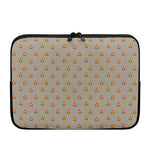 Camping Fire Pattern Print Laptop Sleeve