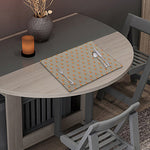 Camping Fire Pattern Print Placemat