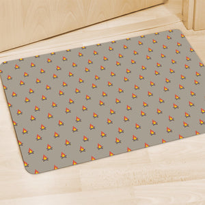 Camping Fire Pattern Print Polyester Doormat