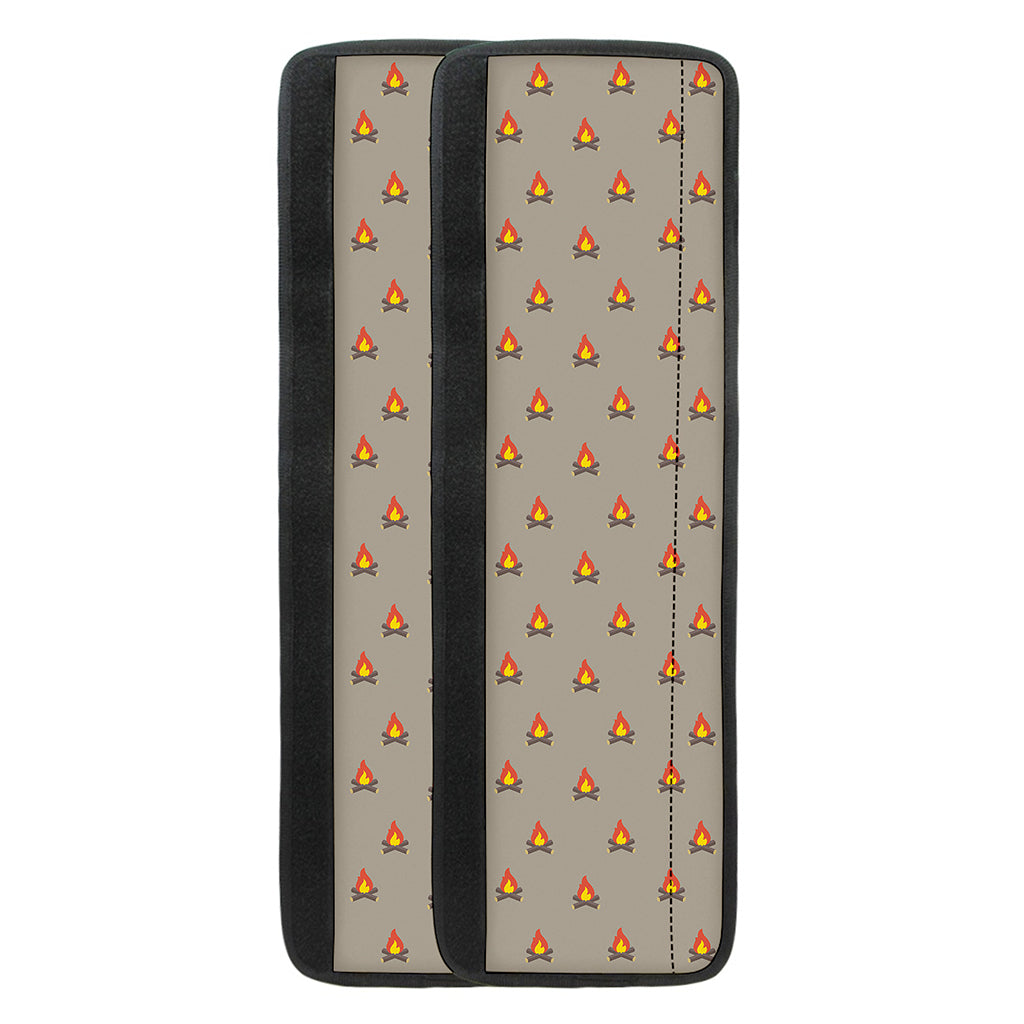 Camping Fire Pattern Print Refrigerator Handle Covers