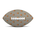 Camping Fire Pattern Print Rugby Ball