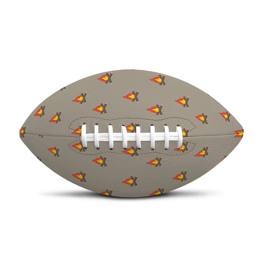 Camping Fire Pattern Print Rugby Ball
