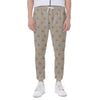 Camping Fire Pattern Print Scuba Joggers