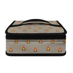 Camping Fire Pattern Print Small Lunch Bag