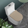 Camping Fire Pattern Print Toilet Lid Cover
