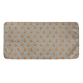 Camping Fire Pattern Print Towel