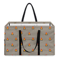 Camping Fire Pattern Print Utility Tote Bag