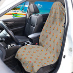 Camping Fire Pattern Print Waterproof Car Seat Cover