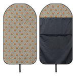 Camping Fire Pattern Print Waterproof Car Seat Cover