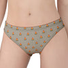 Camping Fire Pattern Print Women's Panties