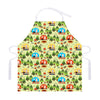 Camping Picnic Pattern Print Adjustable Apron