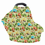 Camping Picnic Pattern Print Baby Seat Cover