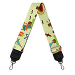 Camping Picnic Pattern Print Bag Strap