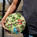 Camping Picnic Pattern Print Basketball