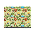 Camping Picnic Pattern Print Bifold Wallet