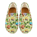 Camping Picnic Pattern Print Casual Shoes