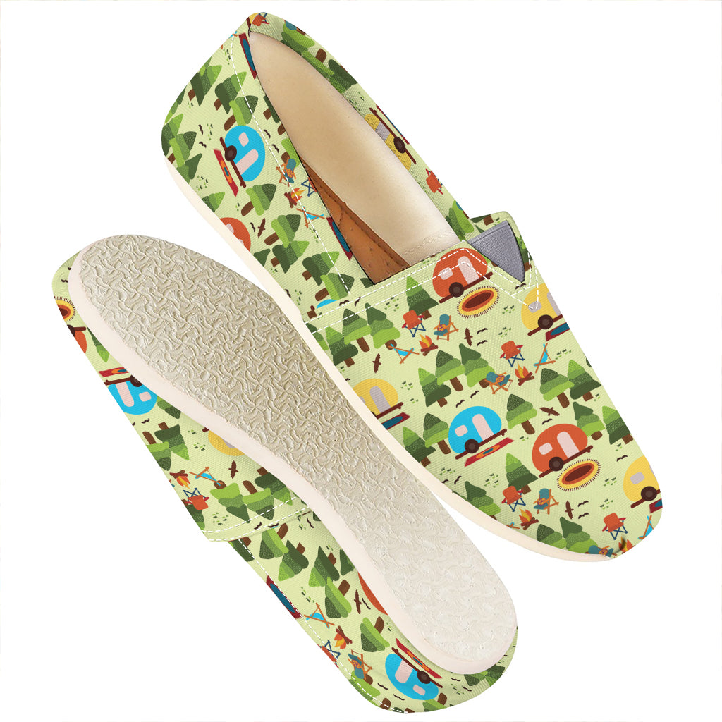 Camping Picnic Pattern Print Casual Shoes