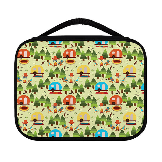 Camping Picnic Pattern Print Classic Bible Case