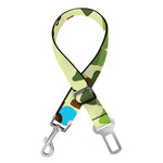 Camping Picnic Pattern Print Dog Seat Belt