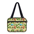 Camping Picnic Pattern Print Double Strap Bible Bag
