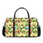 Camping Picnic Pattern Print Duffle Bag