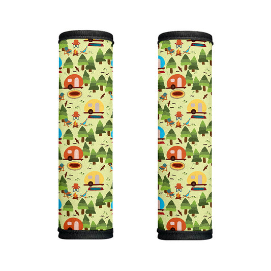 Camping Picnic Pattern Print Handle Covers