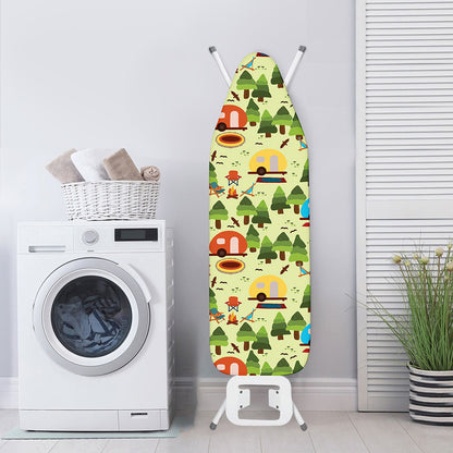 Camping Picnic Pattern Print Ironing Board Cover