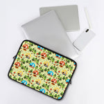 Camping Picnic Pattern Print Laptop Sleeve