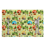 Camping Picnic Pattern Print Placemat