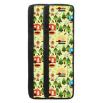 Camping Picnic Pattern Print Refrigerator Handle Covers