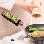 Camping Picnic Pattern Print Skillet Handle Cover