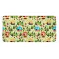 Camping Picnic Pattern Print Towel