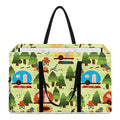 Camping Picnic Pattern Print Utility Tote Bag