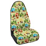 Camping Picnic Pattern Print Waterproof Car Seat Cover