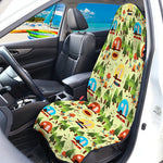 Camping Picnic Pattern Print Waterproof Car Seat Cover