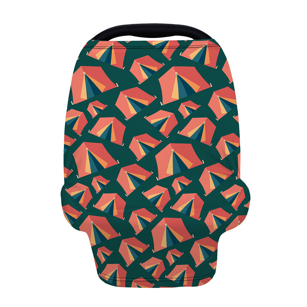 Camping Tent Pattern Print Baby Seat Cover